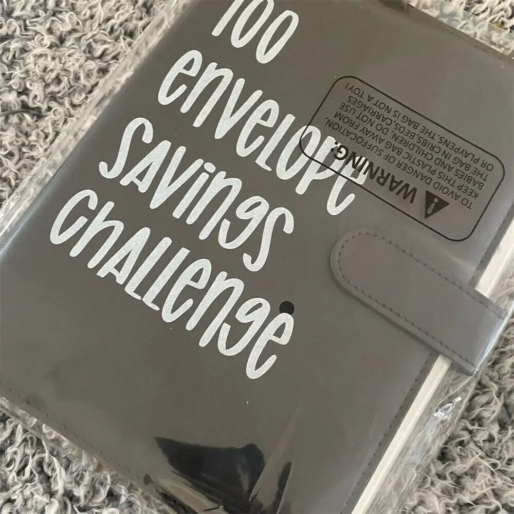 100 Envelope Savings Challenge Binder Budget Planner Money Saving Book